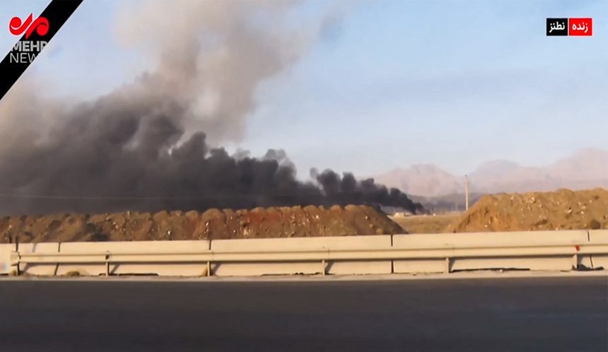 AFP 20250613 627P9KD v1 HighRes IranIsraelConflictStrike