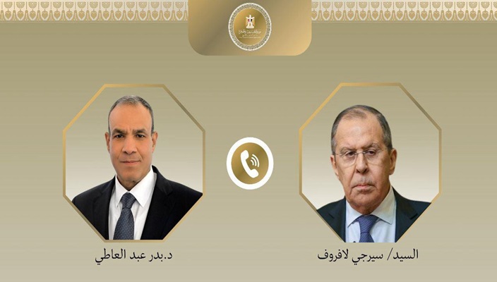 اتصال هاتفى بين وزير الخارجية والهجرة ونظيره الروسى