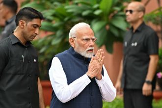 AFP 20250721 67C72TW v1 HighRes IndiaPoliticsParliament