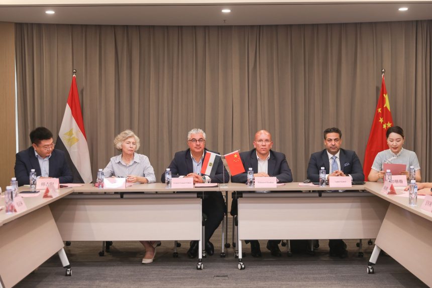 رئيس اقتصادية قناة السويس يستعرض فرص الاستثمار ويناقش شراكات جديدة في مجالات الصناعة والتجارة الإلكترونية في نانجينغ الصينية