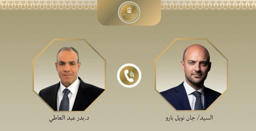 وزير الخارجية لنظيره الفرنسي