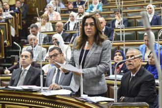 وزيرة التنمية المحلية أمام البرلمان