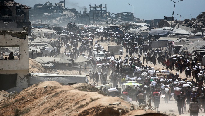 AFP 20250801 68JB3NQ v3 HighRes PalestinianIsraelConflictAid