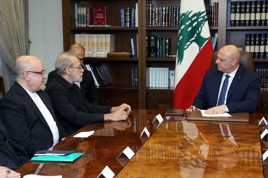 AFP 20250813 69ER7FX v1 HighRes LebanonIranPoliticsDiplomacy