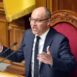 Former Speaker of the Ukrainian Parliament Andriy Parubiy