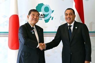 رئيس الوزراء يلتقى رئيس وزراء اليابان 1