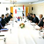 رئيس الوزراء يلتقى رئيس وزراء اليابان