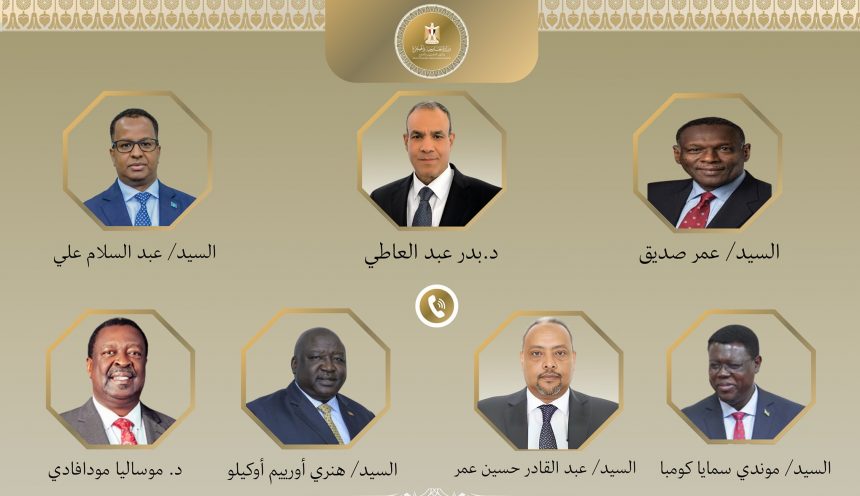 وزير الخارجية لعدد من نظرائه الأفارقة