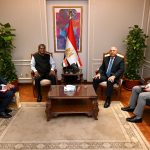 وزير الصناعة والنقل يستقبل سفير الهند بالقاهرة لبحث التعاون المستقبلي بين الجانبين في مجالي الصناعة والنقل