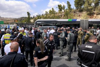 AFP 20250908 73QP2L2 v1 HighRes IsraelPalestinianConflictShootingJerusalem