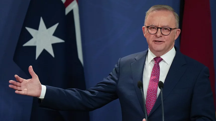 Australian Prime Minister Anthony Albanese