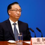 Jiang Guoqing Vice Premier of the State Council of China in charge of transportation and industry