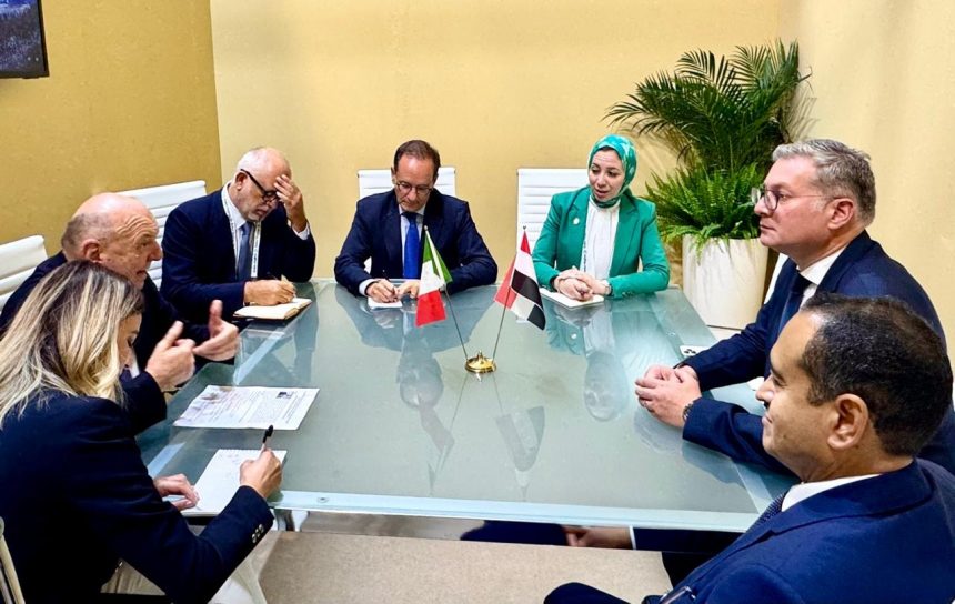 مباحثات إيطالية مصرية للتعاون في مجالات كفاءة استخدام الطاقة وإنتاج وتداول الهيدروجين الأخضر