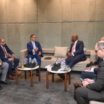 وزير الاستثمار والتجارة الخارجية يستقبل الأمين العام لأمانة منطقة التجارة الحرة القارية الإفريقية