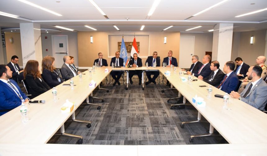 وزير الخارجية للمصريين العاملين بالأمم المتحدة