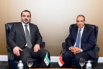 وزير الخارجية يلتقي مع نظيره السوري على هامش أعمال الجمعية العامة للأمم المتحدة
