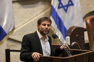 وزير المالية الإسرائيلي المنتمي لليمين المتطرف بتسلئيل سموتريتش
