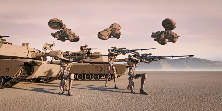 كيف يمكن أن تستخدم الصين ديب سيك في زمن الحرب: كلاب آلية وأسراب مسيرات ذاتية التحكم 1 a4cea5ad 6fa6 46e4 98ee c11c2ef4df19