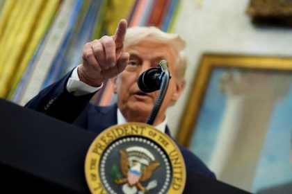 الرئيس الأمريكي دونالد ترامب