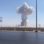 انفجار في العبور
