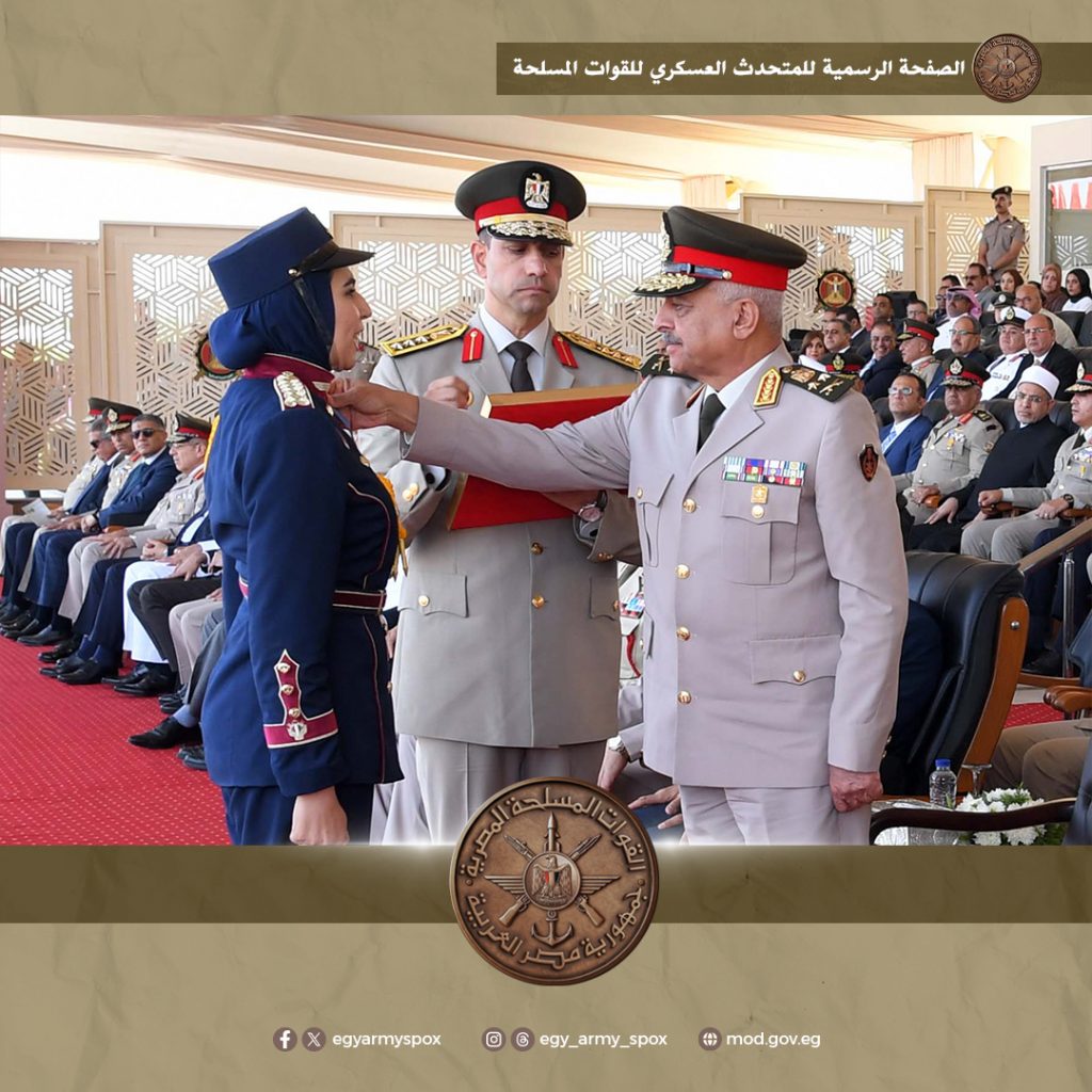 بعرض عدد من نماذج نظم التسليح الحديثة.. تخريج دفعات جديدة من الكليات العسكرية (صور) 8 تخريج2