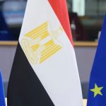 علم مصر والاتحاد الأوروبي