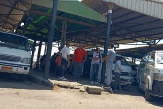 موقف لسيارات الأجرة في مصر