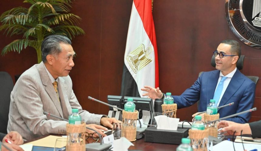 وزير الاستثمار لسفير إندونيسيا بالقاهرة