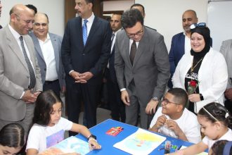 وزير الثقافة ومحافظ سوهاج يفتتحان قصر ثقافة الطفل بسوهاج بعد تطويره ورفع كفاءته