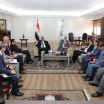 وزير الزراعة يبحث مع نظيره الموريتاني تعزيز سبل التعاون الزراعي المشترك