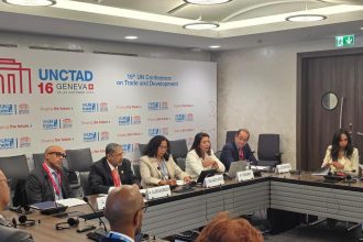 وزير المالية. في اليوم الثاني لمؤتمر الأونكتاد بجنيف