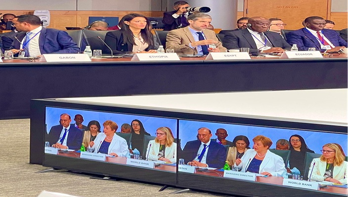 وزيرة التخطيط والتنمية الاقتصادية والتعاون الدولي تُلقي كلمة مصر بالاجتماع الوزاري لمجموعة الـ 24 الحكومية الدولية