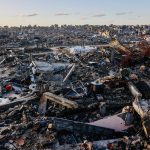 منازل مهدمة جراء الغارات الإسرائيلية على غزة