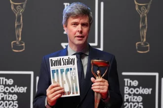 Hungarian British writer David Szalai