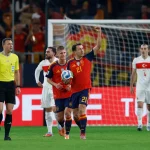 إسبانيا تتأهل لكأس العالم بعد تعادلها 2 2 مع تركيا