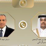 اتصال هاتفي بين وزير الخارجية ورئيس وزراء ووزير خارجية قطر e1762703675747