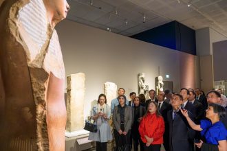 افتتاح معرض مصر القديمة تكشف عن نفسها بمتحف قصر هونج كونج بالصين