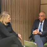 الدكتور سويلم يلتقي السفيرة المكلفة بالبيئة بالحكومة الفرنسية