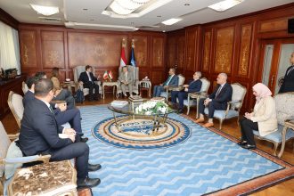 الفريق أسامة ربيع يلتقي المبعوث الإيطالي لمشروع الممر الاقتصادي الهند الشرق الأوسط أوروبا