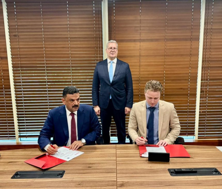 توقيع خطاب نوايا للاستفادة من خبرات جامعة مردوخ الأسترالية في المعادن الحيوية وعمليات استخلاصها