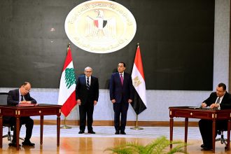 ختام أعمال اللجنة العليا المصرية اللبنانية المشتركة. وتوقيع مذكرات تفاهم وبروتوكولات تعاون بين البلدين