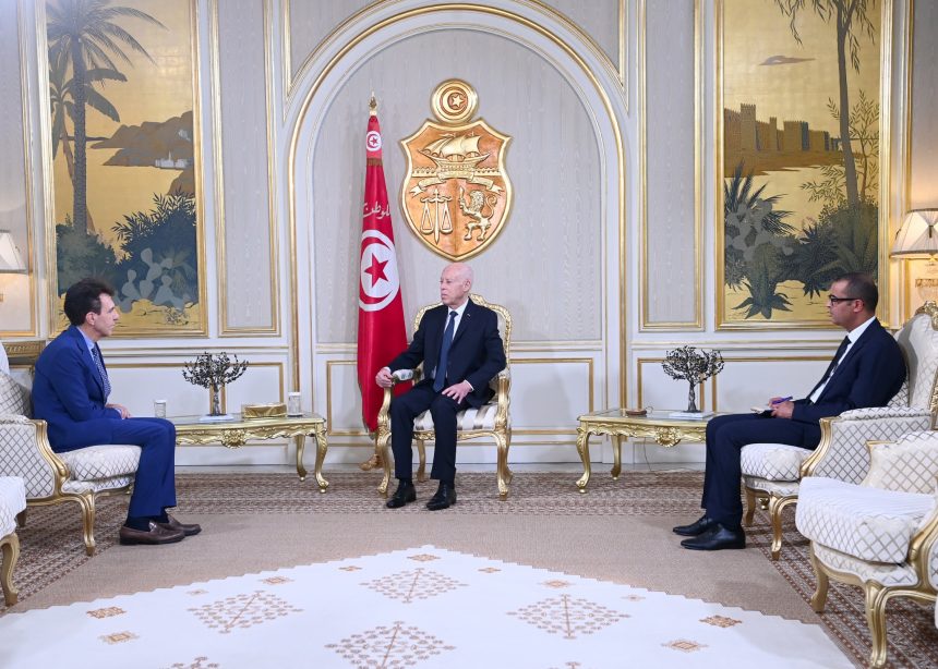 قيس سعيد وسفير الاتحاد الأوروبي