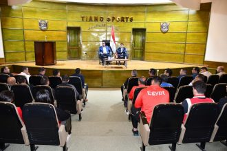 لاعبي ولاعبات المنتخب الوطني للمصارعة