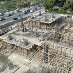 مستشفى تحت الإنشاء