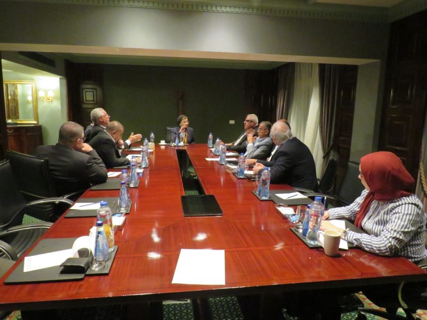 ناقشت الدكتورة عبلة الألفي، نائب وزير الصحة والسكان، مع نخبة من أساتذة النساء والتوليد