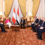 وزير الخارجية يلتقي وزيرة خارجية النمسا