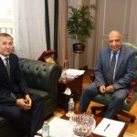 وزير الكهرباء لسفير أوزبكستان