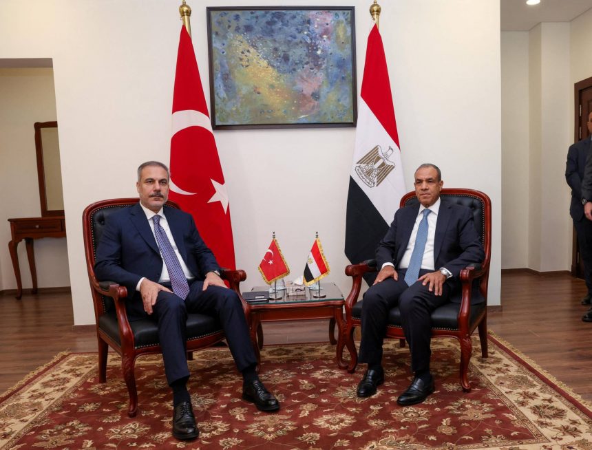 وزيرا خارجية مصر وتركيا