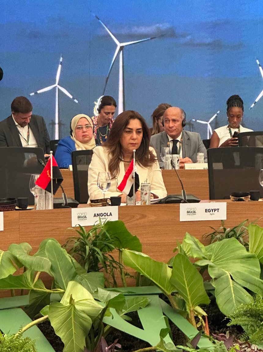 وزيرة البيئة