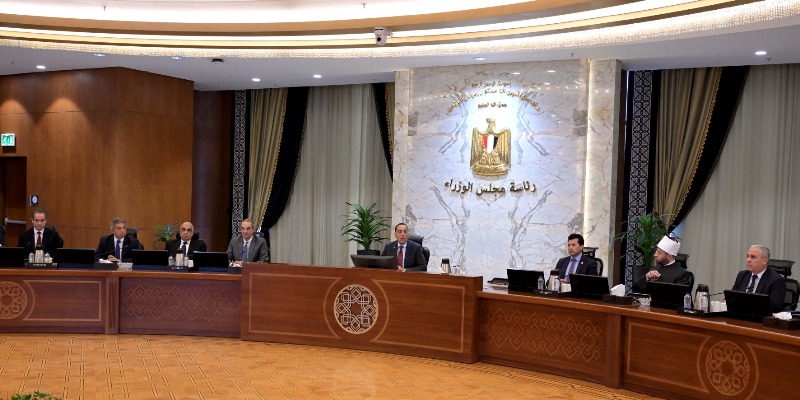 جانب من اجتماع الحكومة